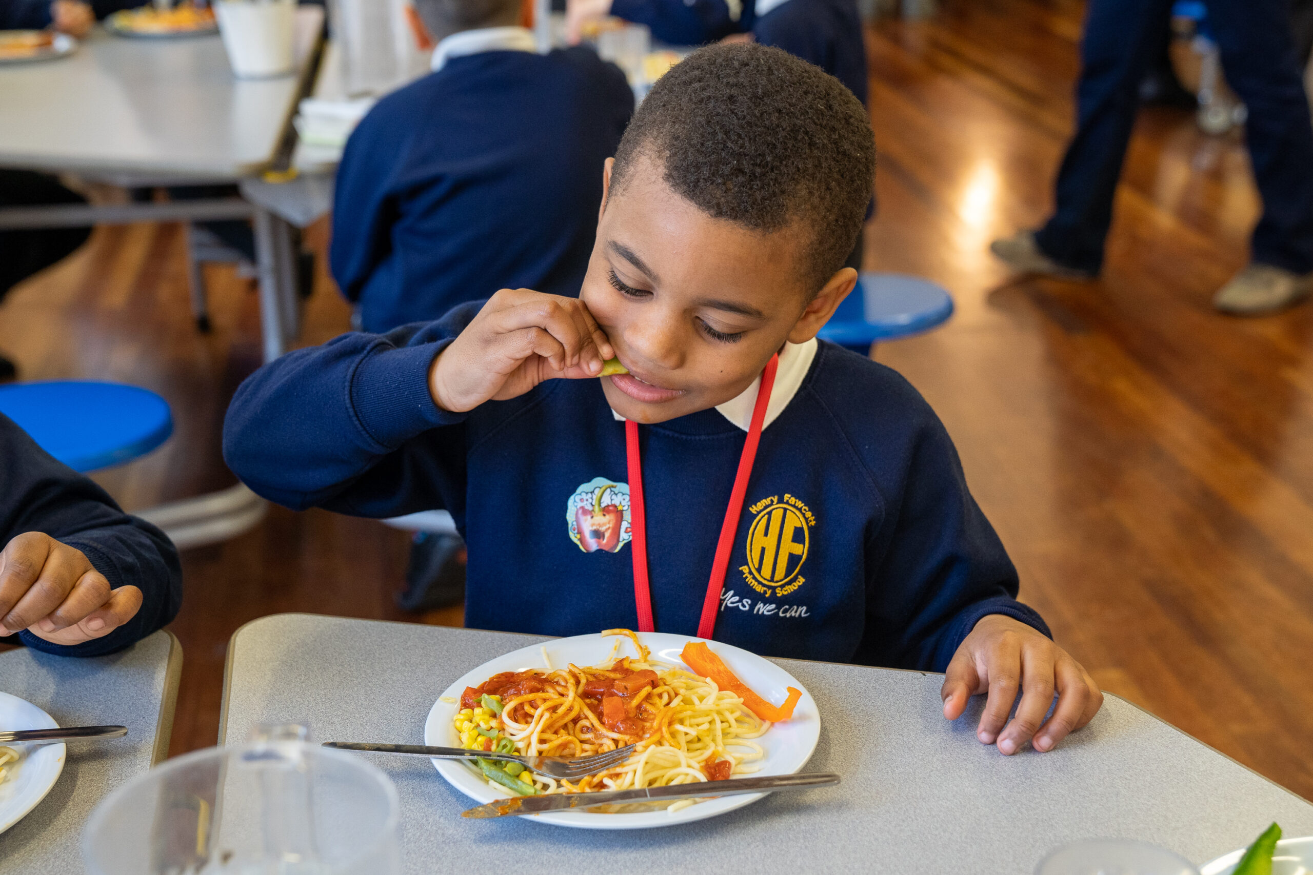 Veg Power UK Campaign at the Henry Fawcett Primary School, South East London, UK- 10 March 2022