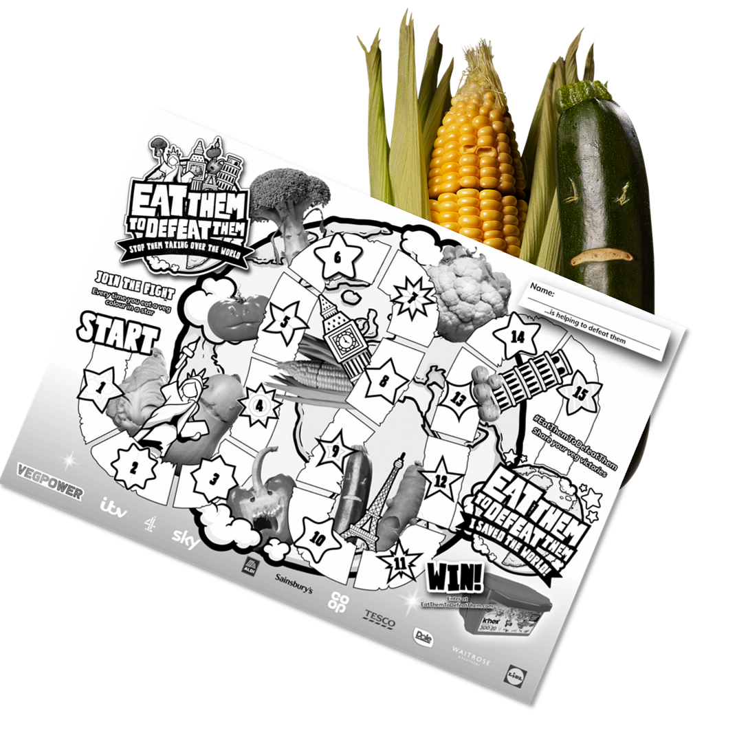 Reward chart with veg