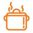 cookingpot-orange