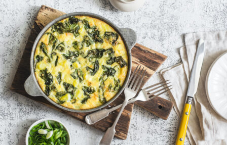 Courgette Sweetcorn Frittata | Veg Power